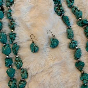 Real Turquoise Necklace.